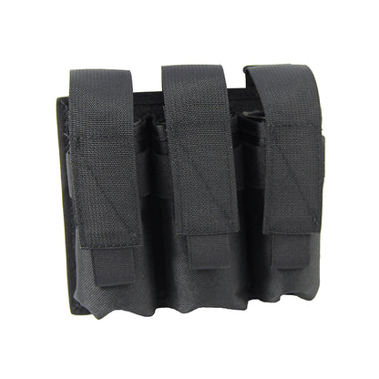 MOLLE LOC-STICK POUCH TRIPLE MUZZEL BLAST 38MM & 40MM