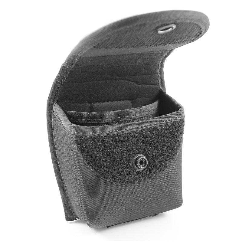 HANDCUFF CASE  DOUBLE WITH FLAP FOR ASP model 100 or PEERLESS 805