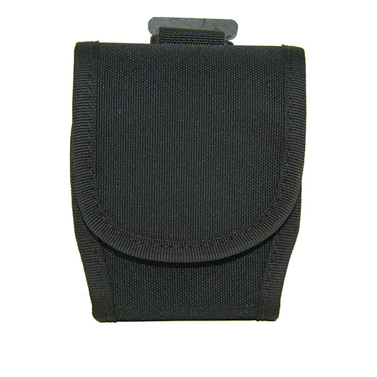 MOLLE LOC-STICK COMPACT HANDCUFF POUCH W/ VELCRO FLAP