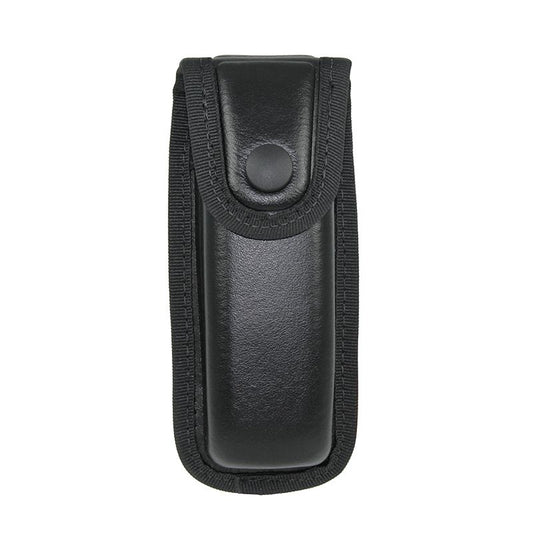 CUIR MOULÉ FABRIQUÉ AVEC UNE COUCHE SUPÉRIEURE CONÇUE POUR UN SEUL MAG 9MM SIG AVEC UNE BOUCLE DE CEINTURE FERMÉE